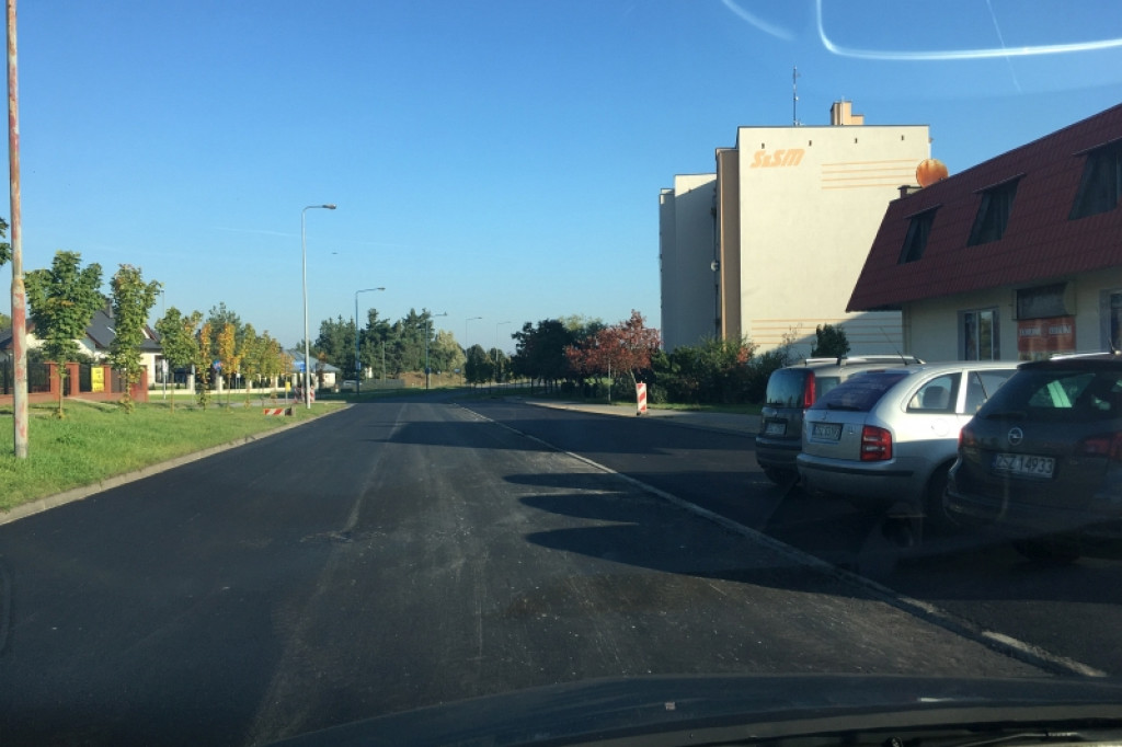 Karlińska już z nowym asfaltem