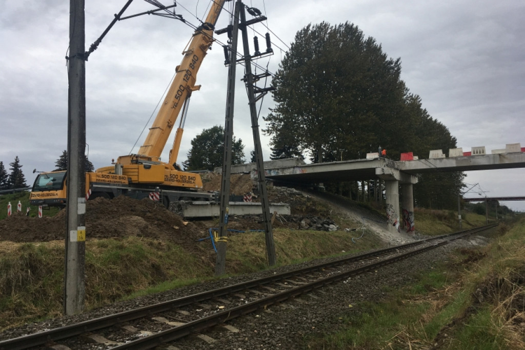 Wiadukt znika z krajobrazu Bugna