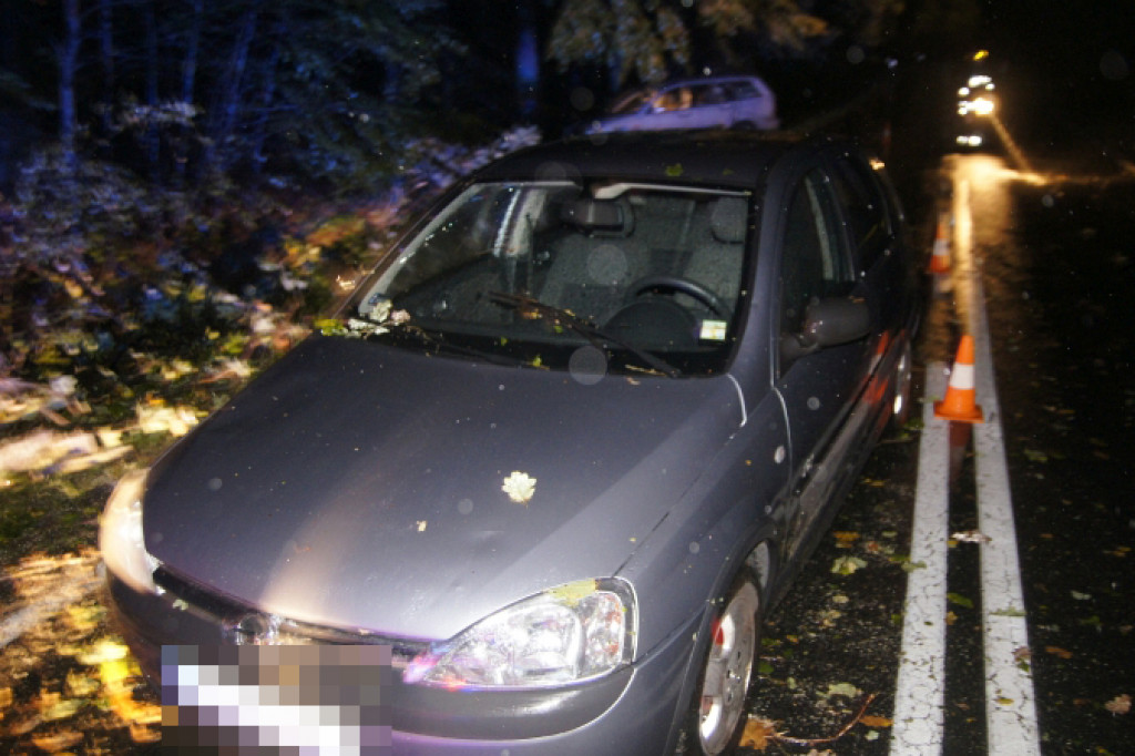 Dwa niebezpieczne zdarzenia na drogach krajowych w regionie