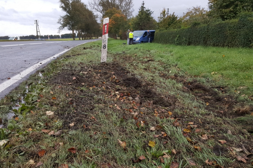 Dwa niebezpieczne zdarzenia na drogach krajowych w regionie