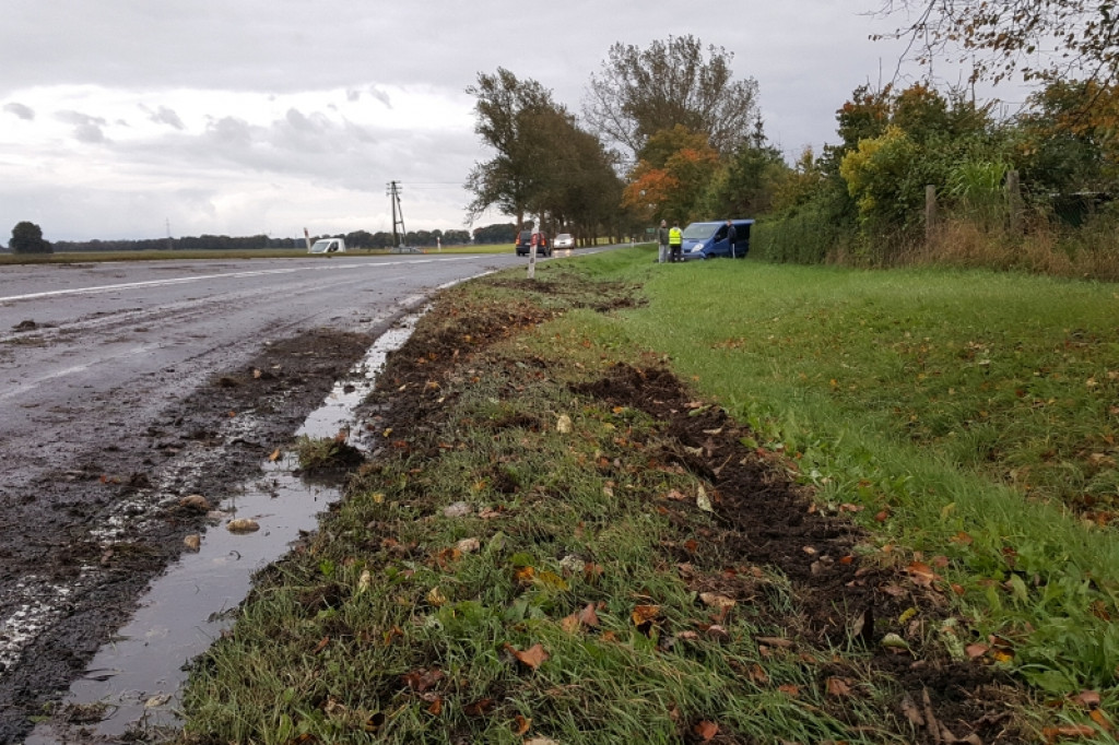 Dwa niebezpieczne zdarzenia na drogach krajowych w regionie