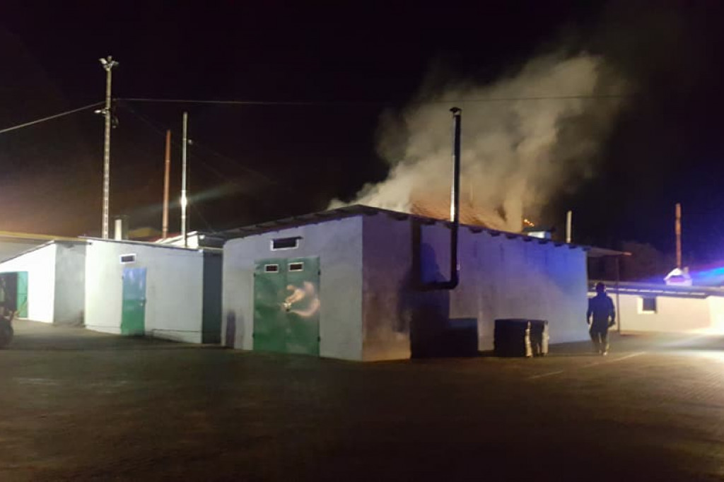 Kolejny pożar suszarni ziół w Borzęcinie