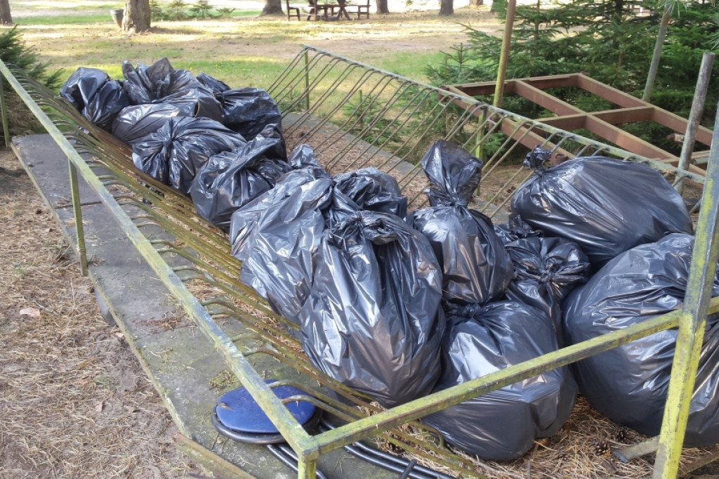 Posprzątali po sezonie rzekę Piławę