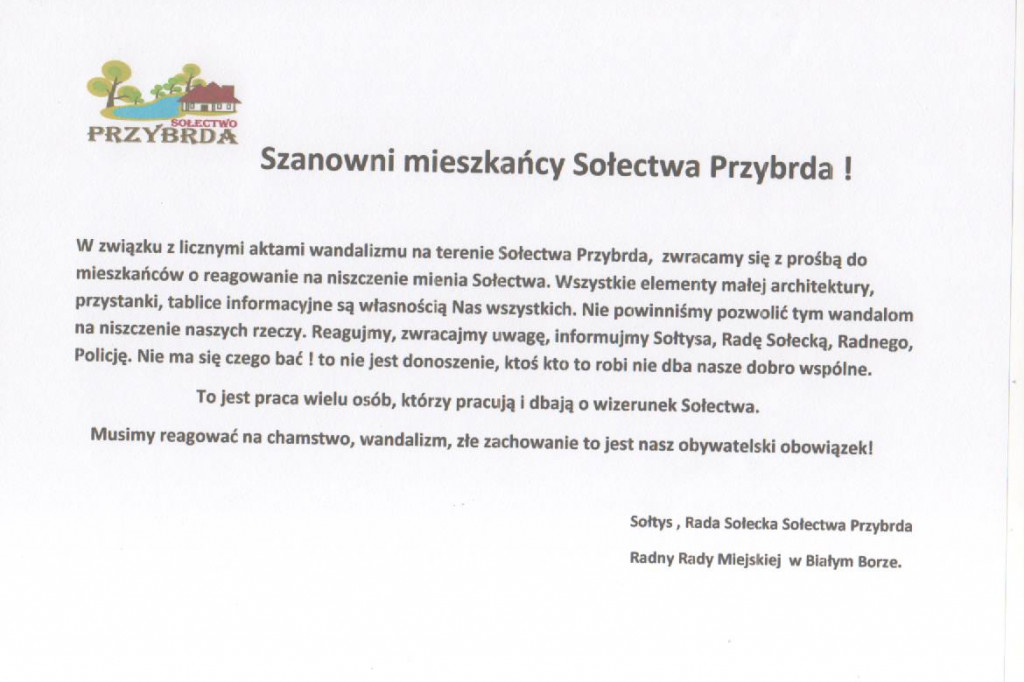 Wandale w Przybrdzie