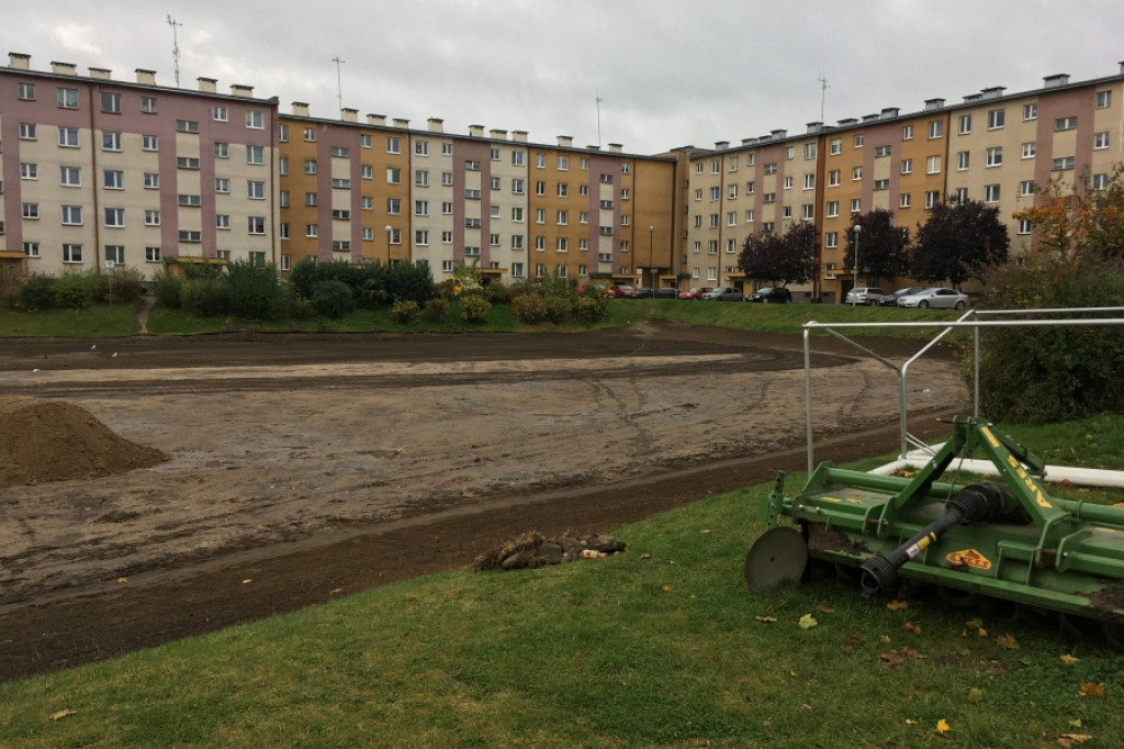Budowa boiska przy ul. Lwowskiej