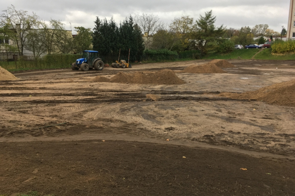 Budowa boiska przy ul. Lwowskiej