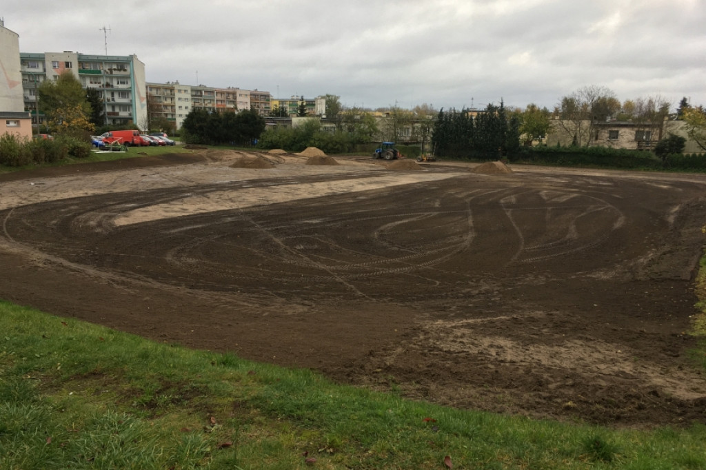 Budowa boiska przy ul. Lwowskiej