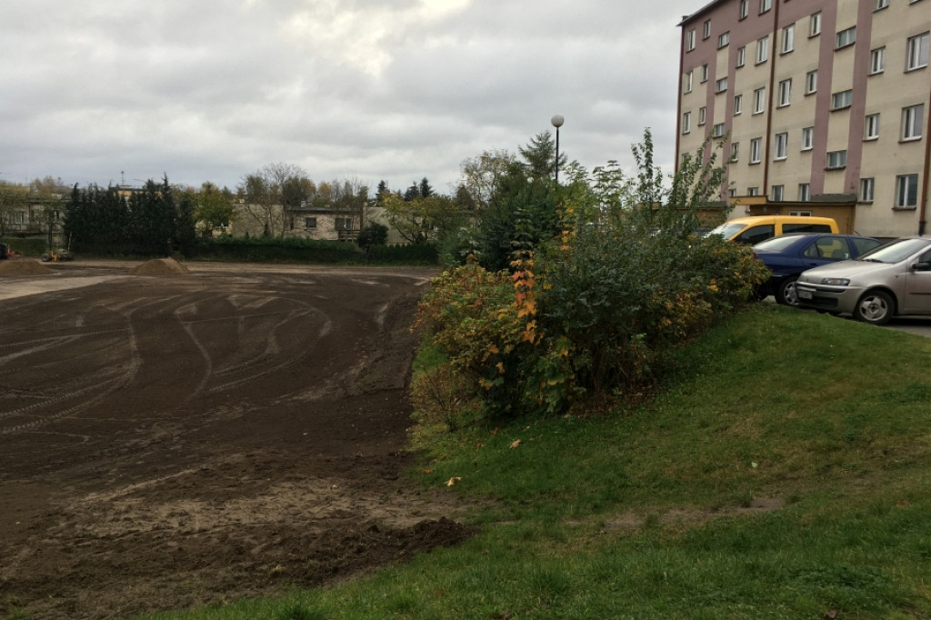 Budowa boiska przy ul. Lwowskiej