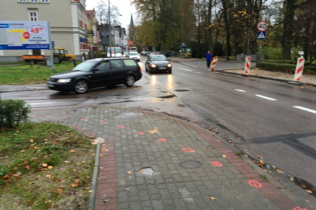 Przebudowa ulicy Parkowej w Szczecinku