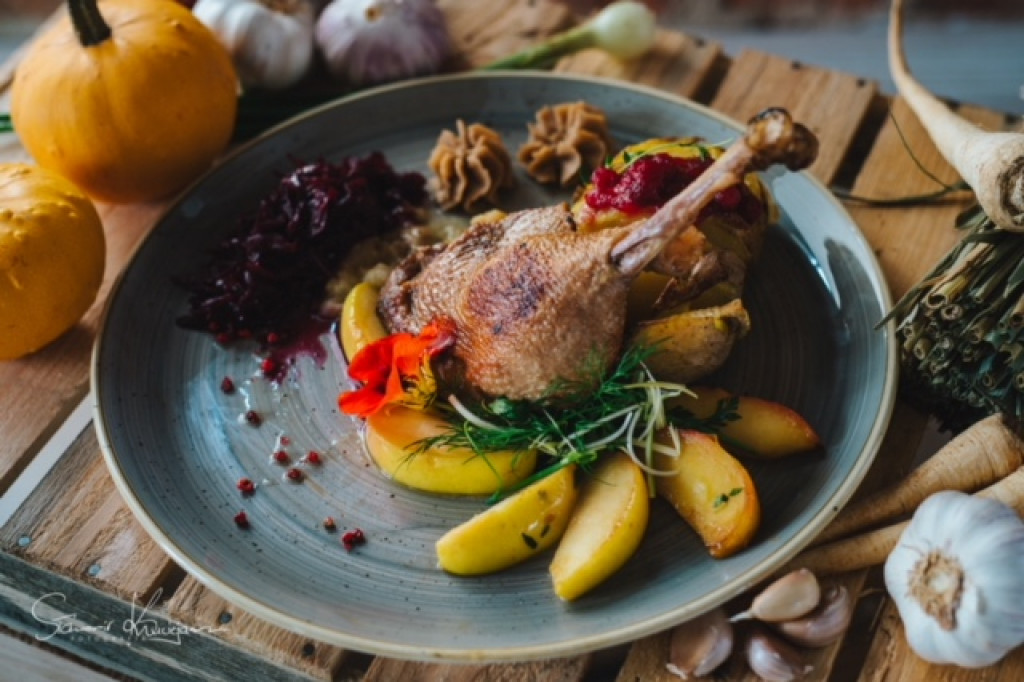 Wyśmienita gęsina w Restauracji CK ZAMEK!