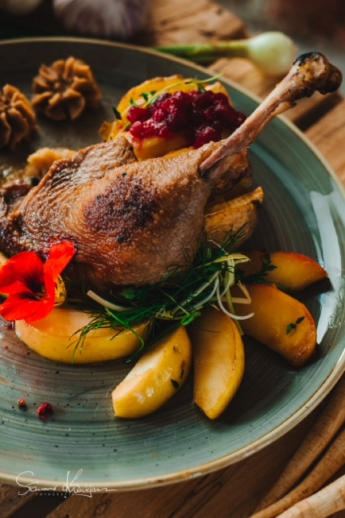 Wyśmienita gęsina w Restauracji CK ZAMEK!