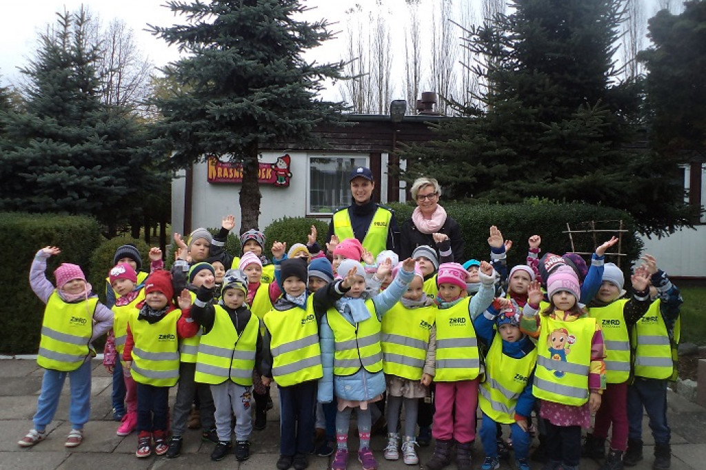 Odblaskowe przedszkolaki