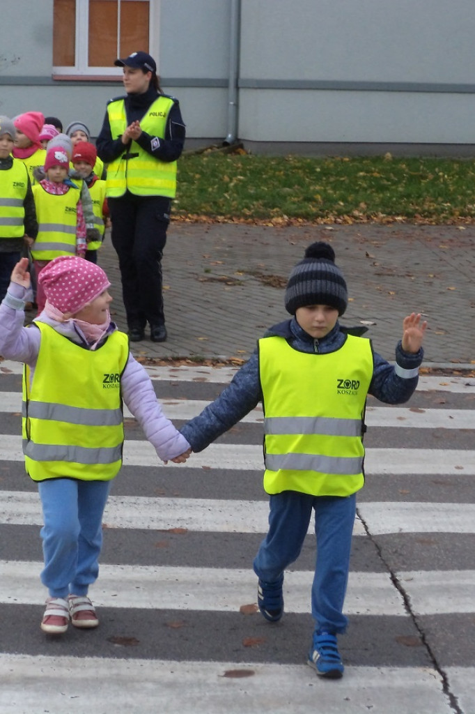 Odblaskowe przedszkolaki