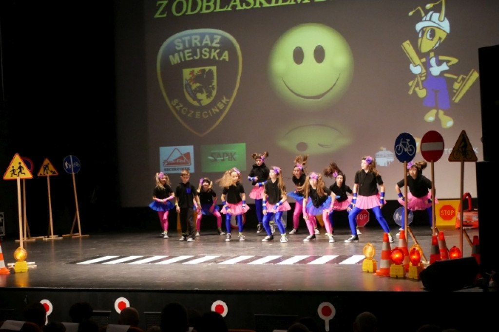 Z odblaskiem bezpieczniej - finał akcji Straży Miejskiej