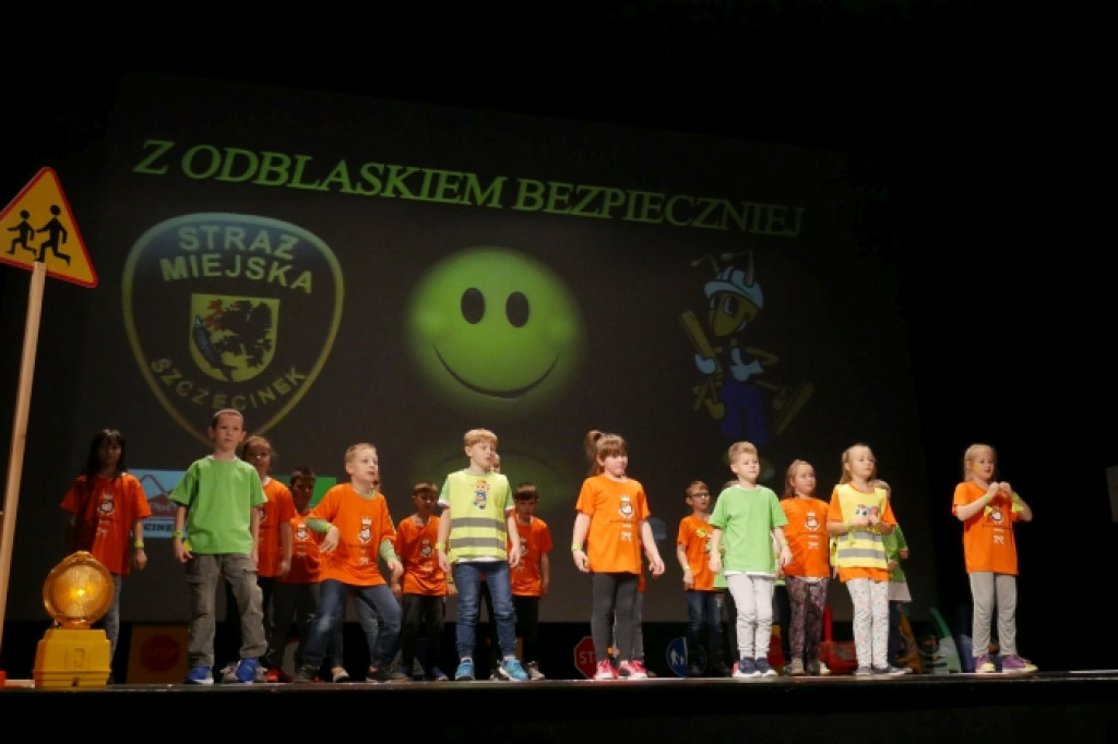 Z odblaskiem bezpieczniej - finał akcji Straży Miejskiej