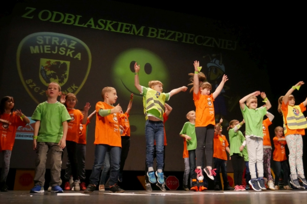 Z odblaskiem bezpieczniej - finał akcji Straży Miejskiej