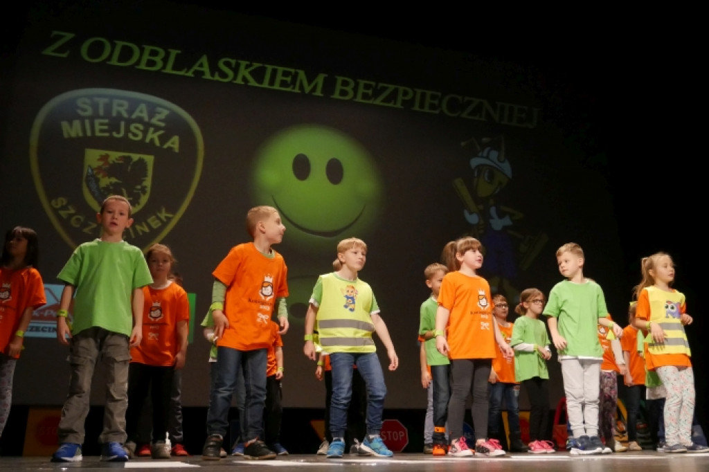 Z odblaskiem bezpieczniej - finał akcji Straży Miejskiej