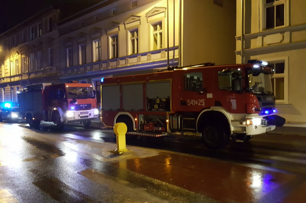 Trzy zastępy straży pożarnej postawione na nogi z powodu przypalonego garnka