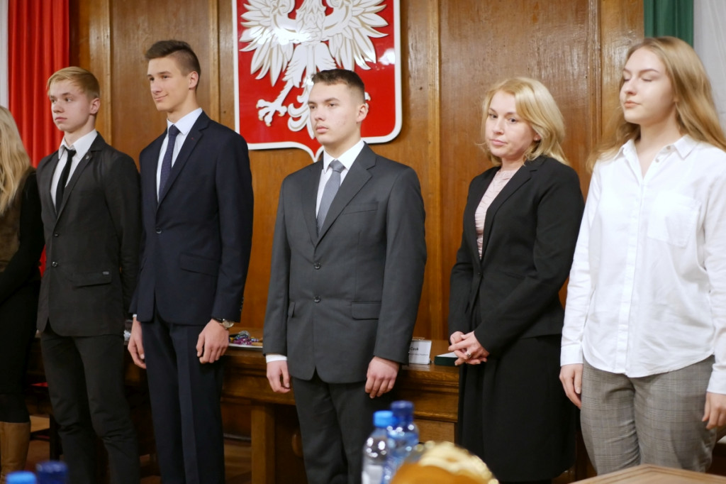 Najzdolniejsi odebrali stypendia burmistrza