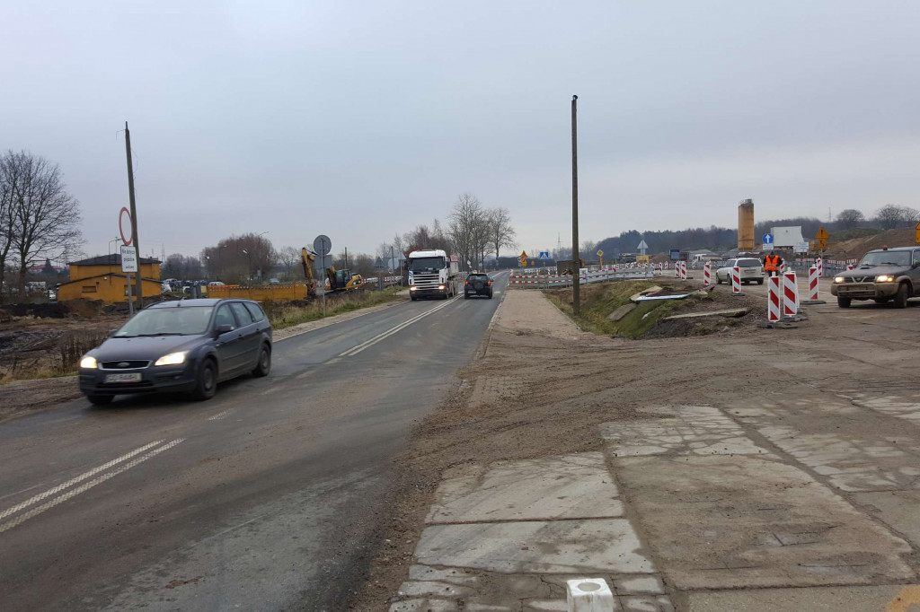 Wyjazd w kierunku Słupska już bez objazdu