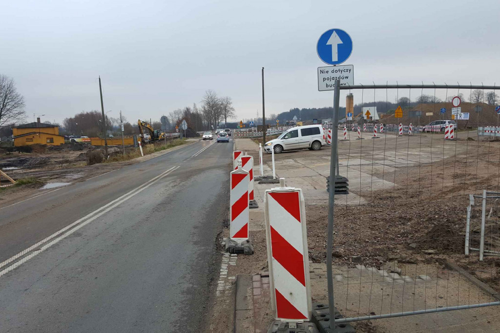 Wyjazd w kierunku Słupska już bez objazdu