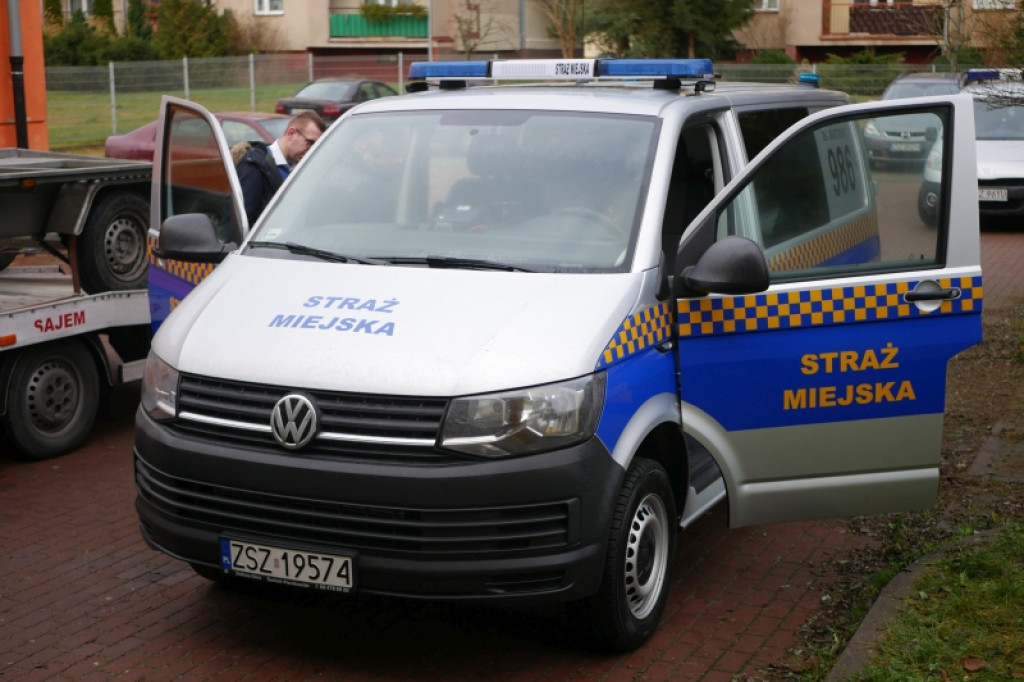 Nowy radiowóz straży miejskiej w Szczecinku