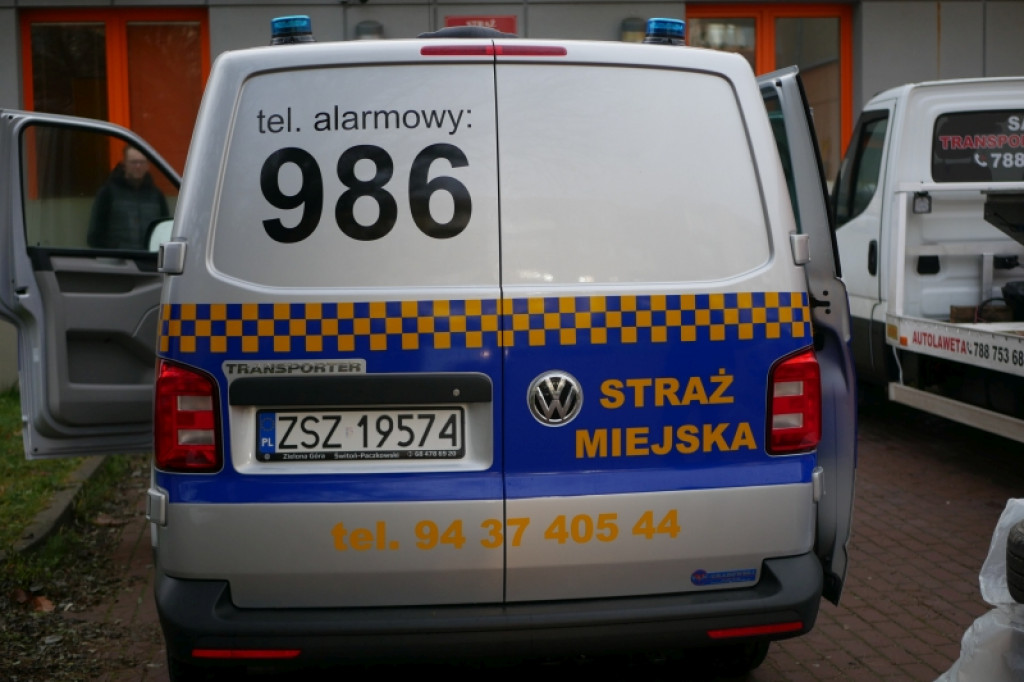 Nowy radiowóz straży miejskiej w Szczecinku