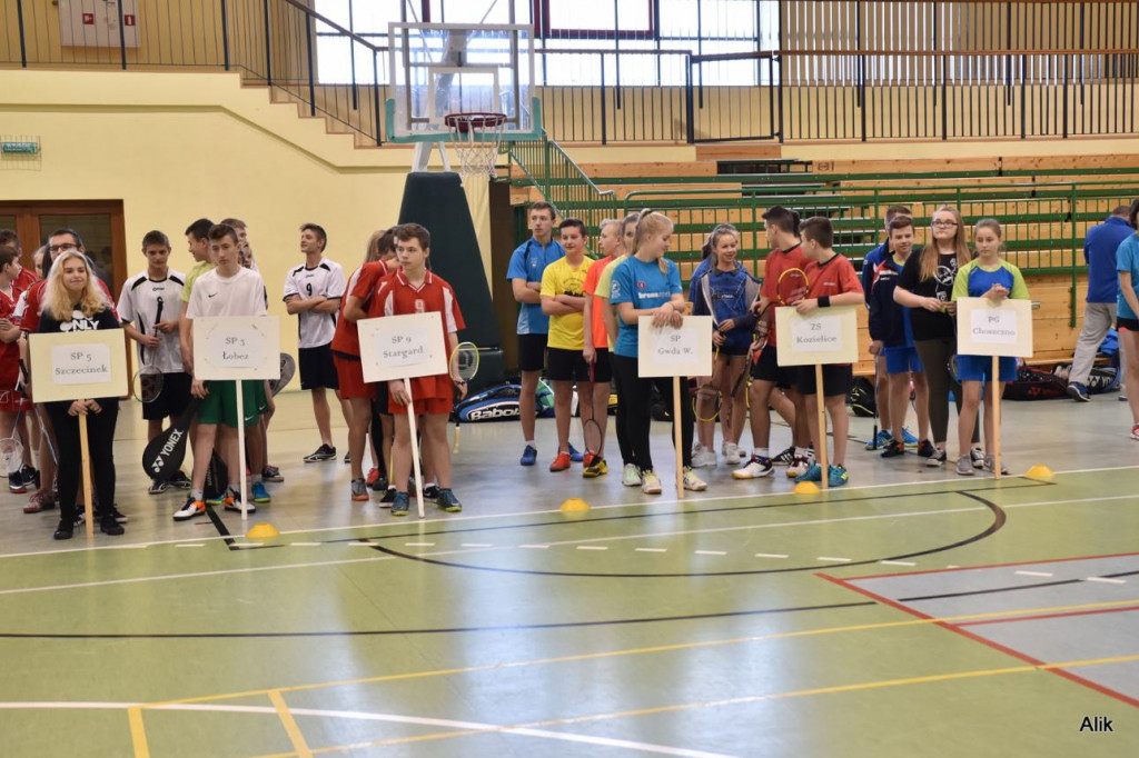 Szkoła Podstawowa w Gwdzie Wielkiej wicemistrzem województwa w badmintonie drużynowym