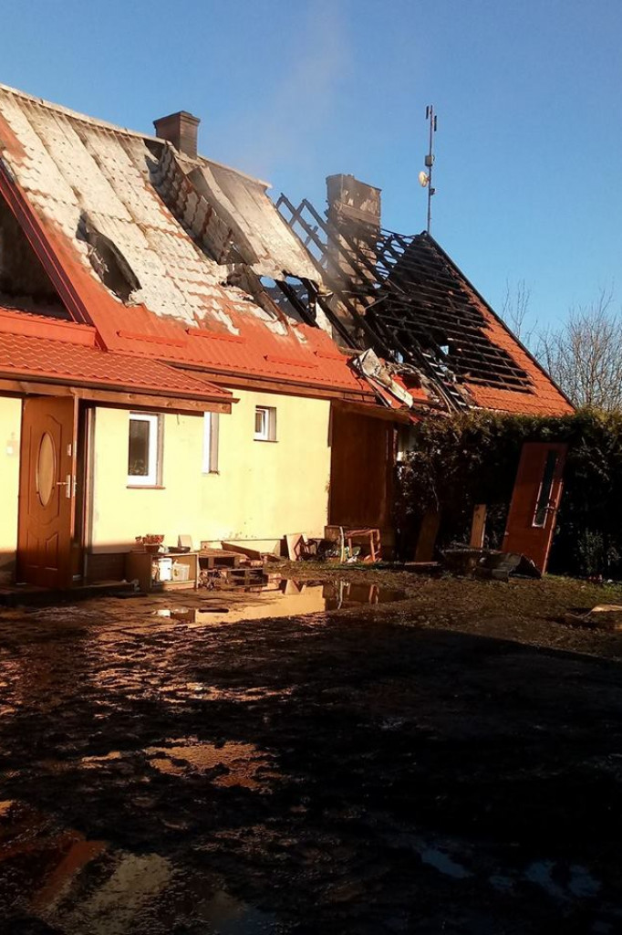 Potrzebna pomoc pogorzelcom z gm. Grzmiąca