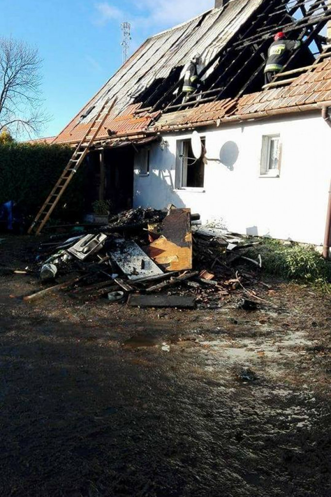 Potrzebna pomoc pogorzelcom z gm. Grzmiąca