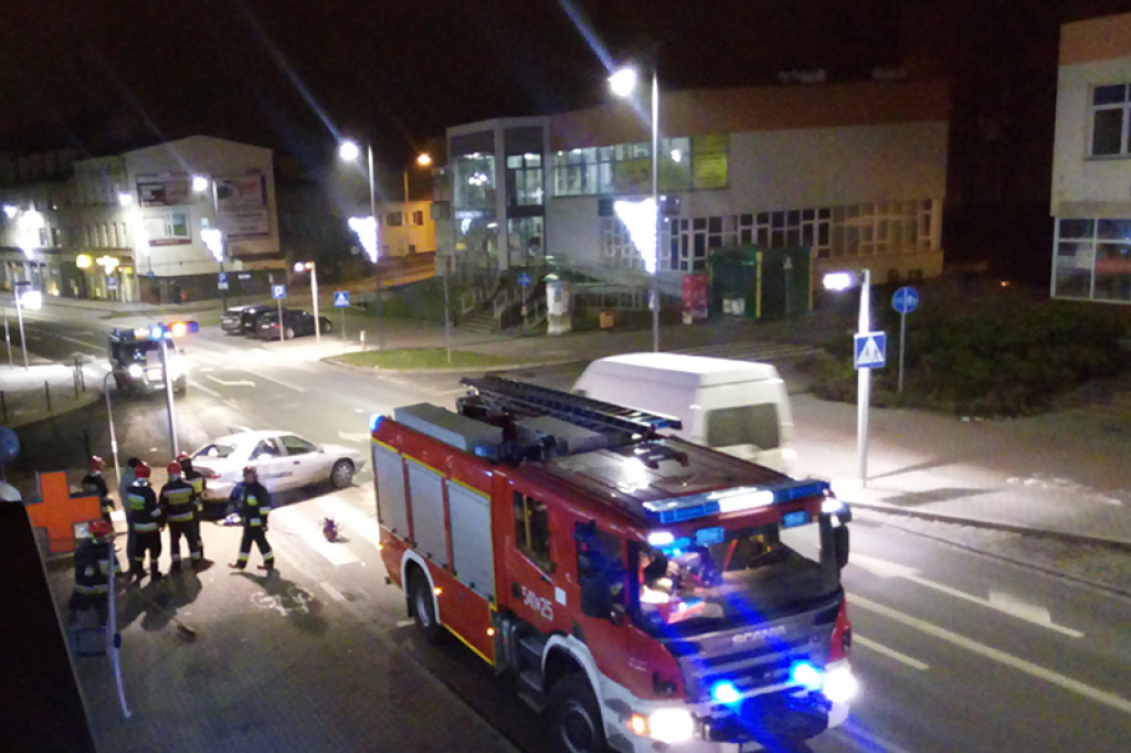 Kolizja na Wyszyńskiego /fot. Czytelnik