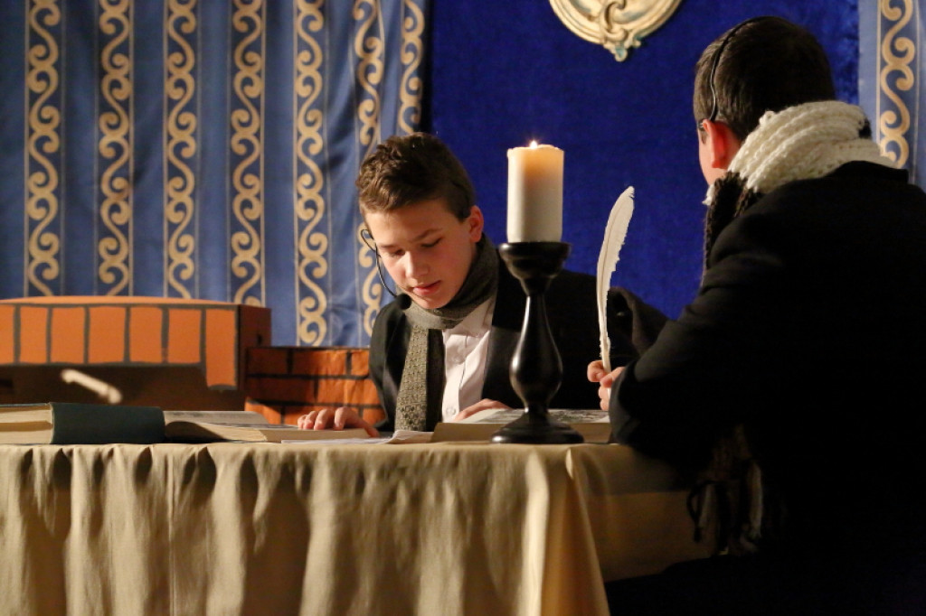 ?Opowieść wigilijna? w szkole w Łubowie