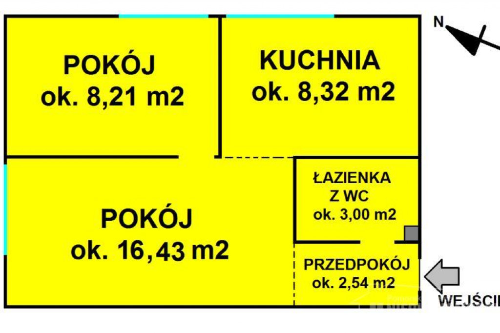 NA SPRZEDAŻ. Przytulne mieszkanie 2-pokojowe w centrum
