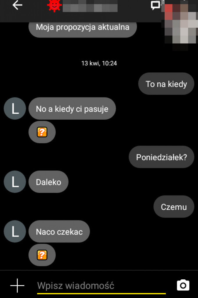 Kasa czeka konkretna. 300zł za pół godzinny seks z nieletnią