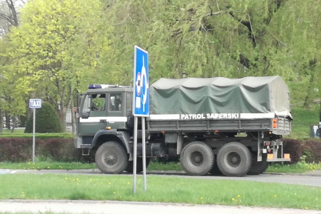 Na cmentarzu znaleziono niewybuchy z czasów II wojny światowej