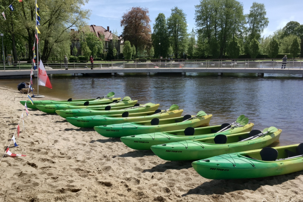 Szczecinek. Majówka przed Zamkiem. Nowy sezon wodniacki, nowy pomost i wiele atrakcji [WIDEO]
