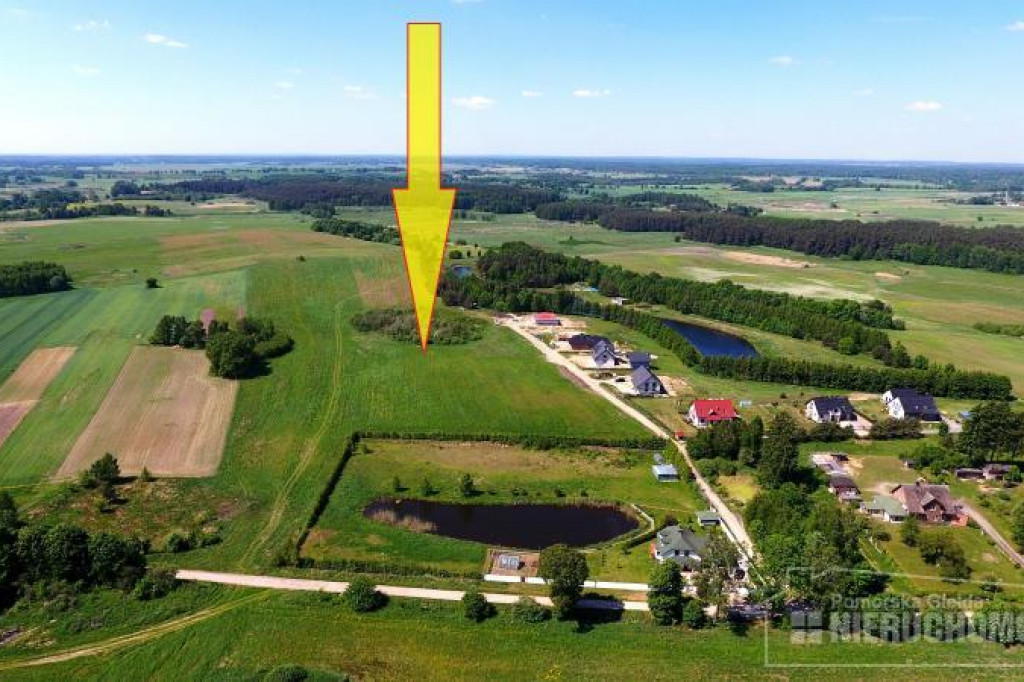 Kompleks działek budowlanych w Turowie. Tylko ok. 3 km od Szczecinka