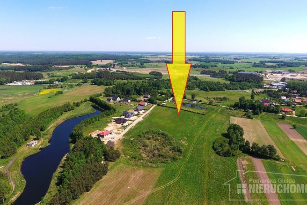 Kompleks działek budowlanych w Turowie. Tylko ok. 3 km od Szczecinka