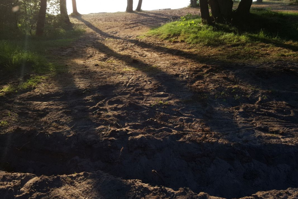WIERZCHOWO. Zniszczyli slip
