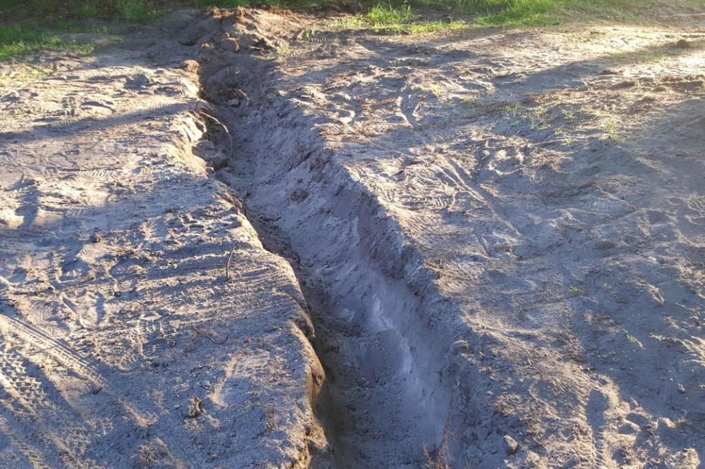 WIERZCHOWO. Zniszczyli slip
