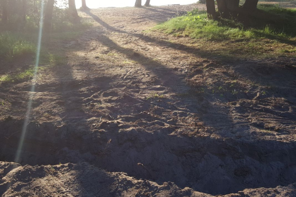 WIERZCHOWO. Zniszczyli slip