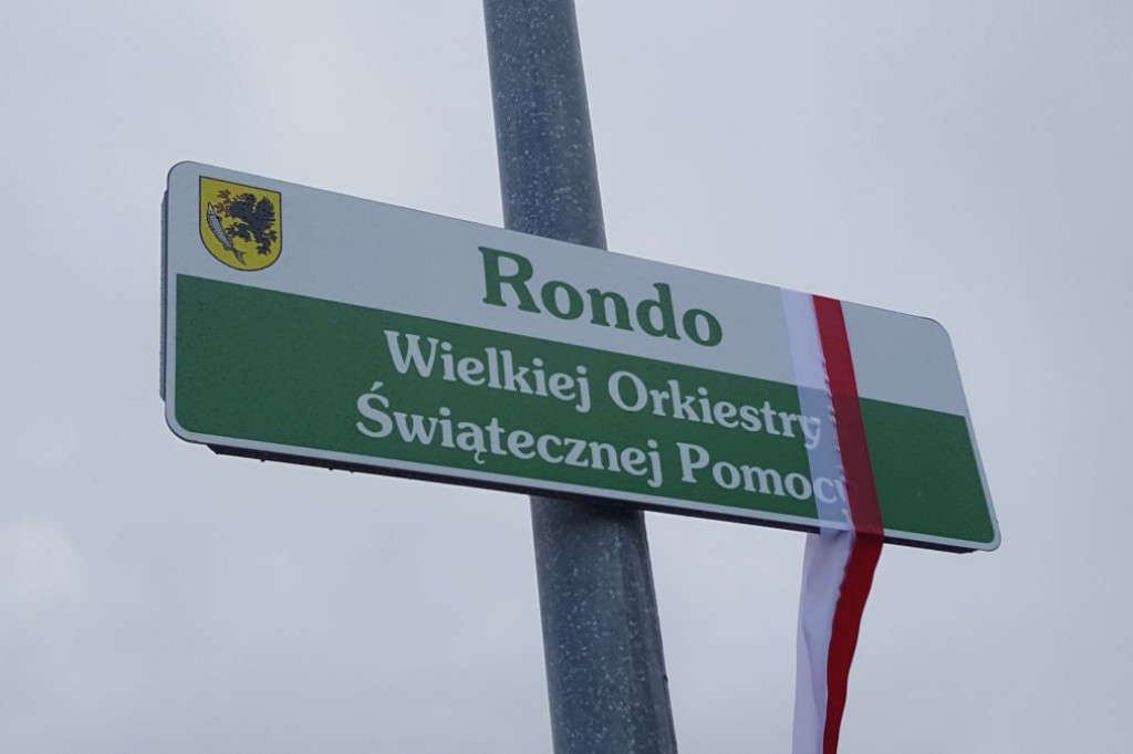 Jerzy Owsiak w Szczecinku. Mamy rondo im. WOŚP! [WIDEO]