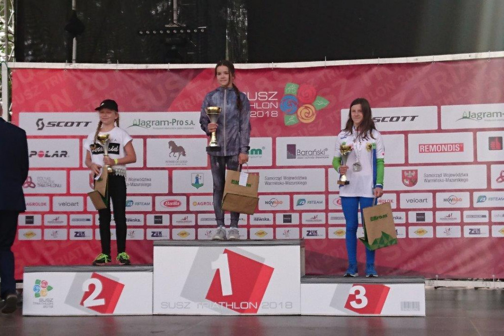 Udane starty zawodniczek z klubu Triathlon Szczecinek