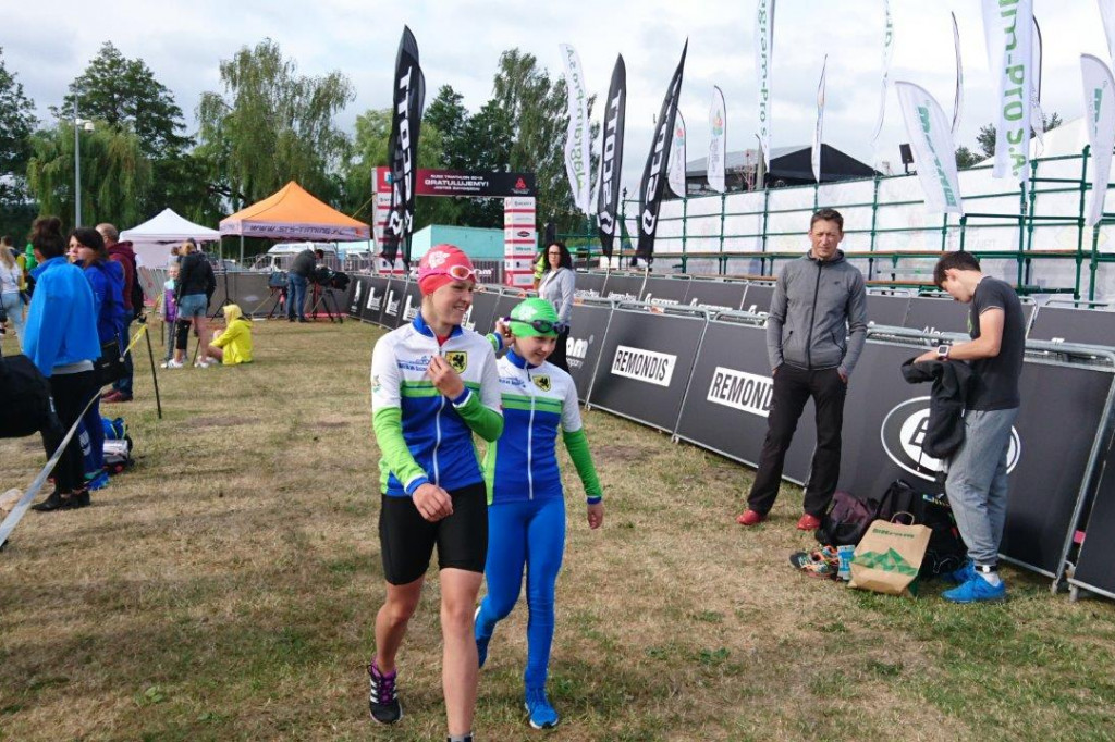 Udane starty zawodniczek z klubu Triathlon Szczecinek