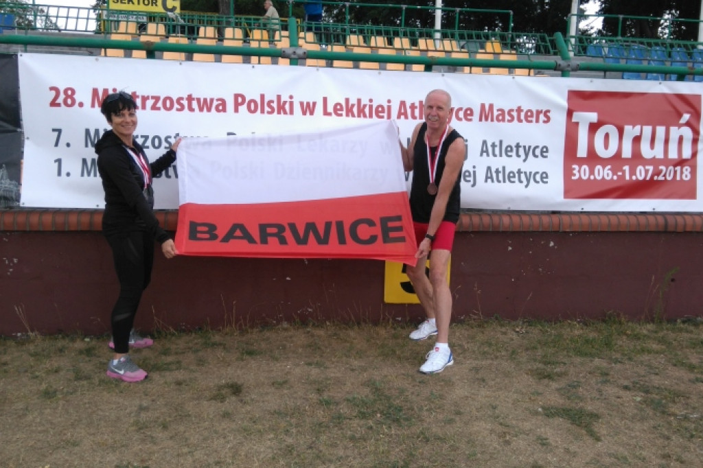 Udany start barwickich mastersów na Mistrzostwach Polski w lekkiej atletyce