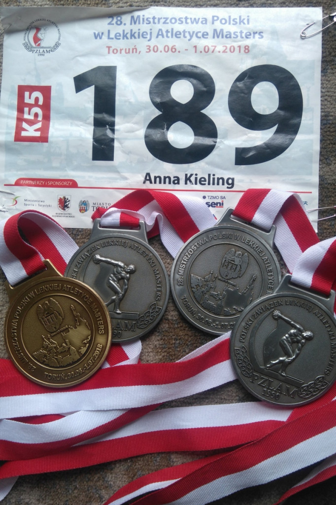 Udany start barwickich mastersów na Mistrzostwach Polski w lekkiej atletyce