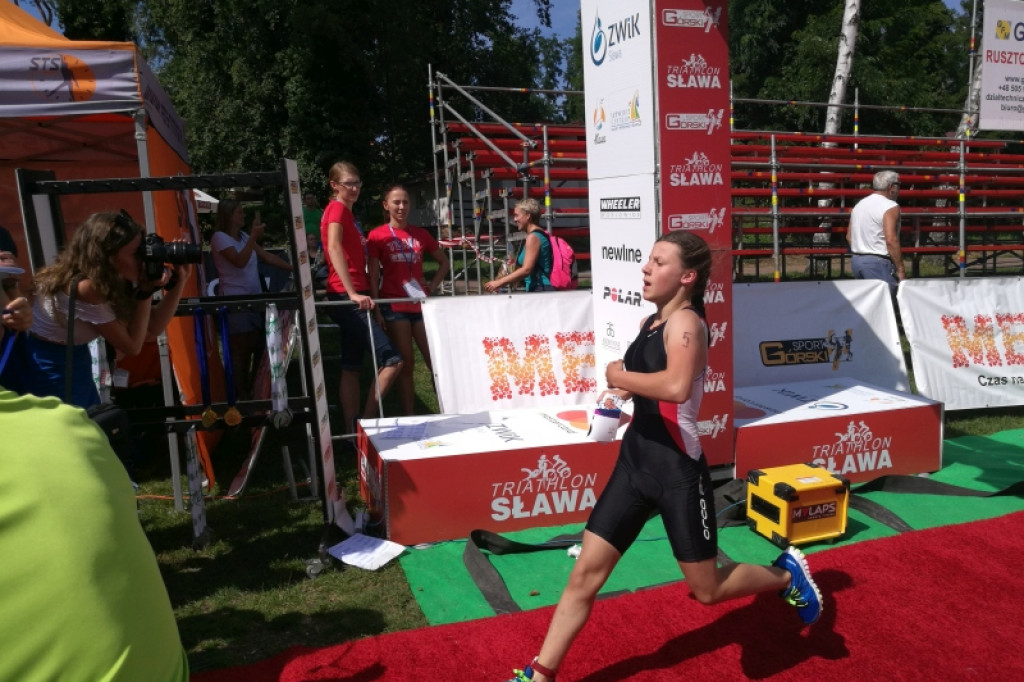 Udane starty zawodników Triathlon Szczecinek podczas XXI Festiwal Triathlonu w Sławie