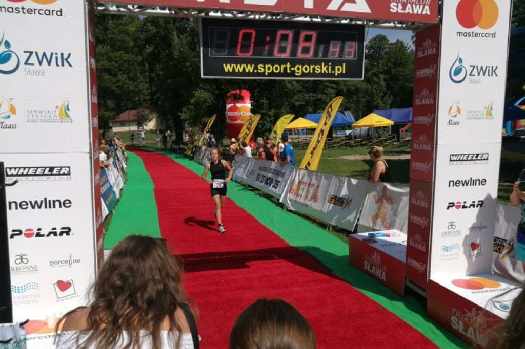 Udane starty zawodników Triathlon Szczecinek podczas XXI Festiwal Triathlonu w Sławie