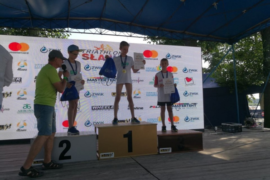 Udane starty zawodników Triathlon Szczecinek podczas XXI Festiwal Triathlonu w Sławie