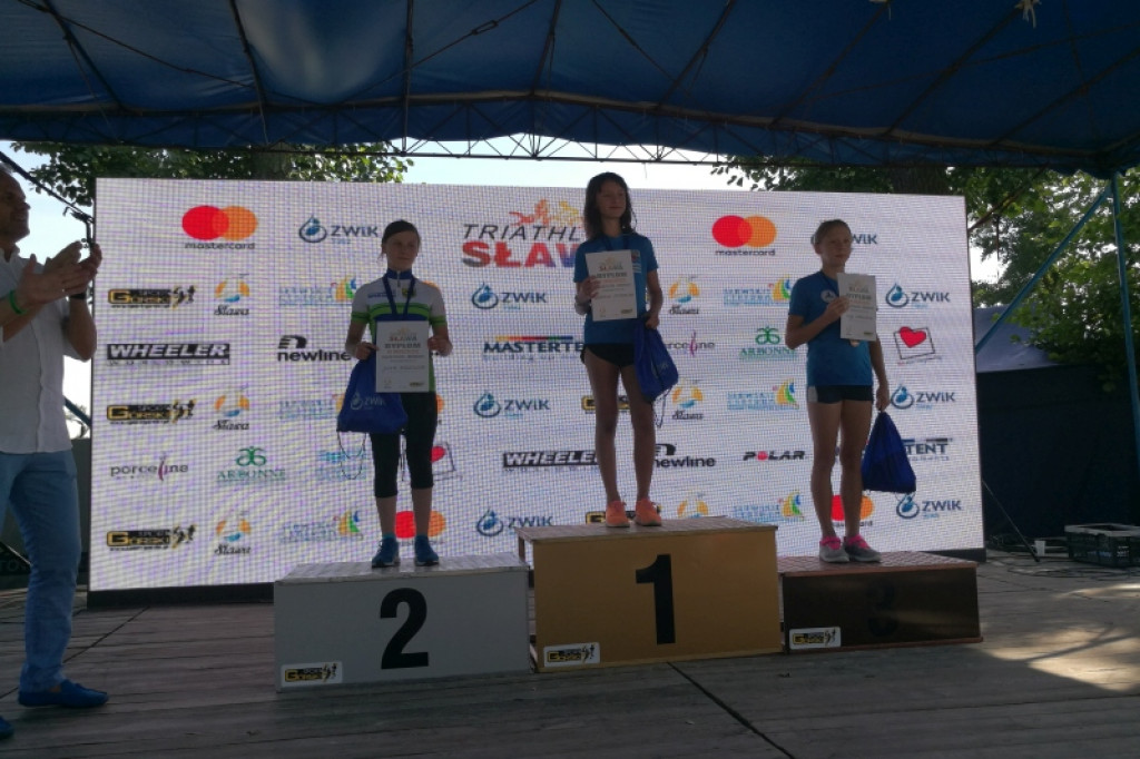Udane starty zawodników Triathlon Szczecinek podczas XXI Festiwal Triathlonu w Sławie